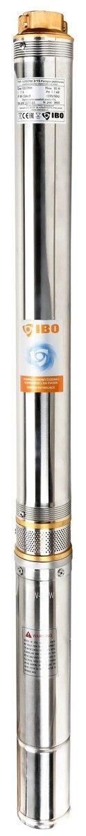 Pompa głębinowa 3,5" SDM 2-17 (1,1kW, 230V) IBO KS 20m kabla