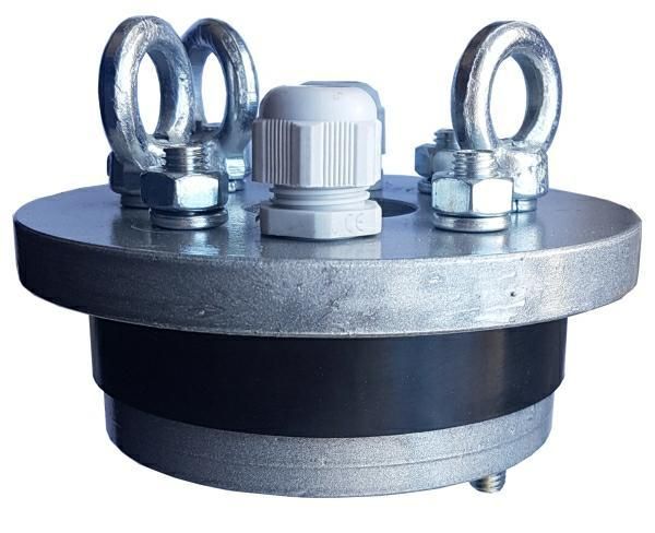 Głowica studzienna 125/40 metal przelotowa Głowica studzienna 125/40 metal przelotowa