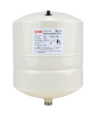Naczynie membranowe FIXLine 18L-V 1 Naczynie membranowe FIXLine 18L-V 1" uniwersalne CO/CWU pionowe IBO
