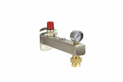 Grupa bezpieczeństwa IGB INOX 6 bar C.W.U. 3/4" bez odpowietrznika