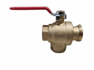 Zawór kulowy z filtrem magnetycznym i półśrubunkiem GW 1"x6/4" IMV