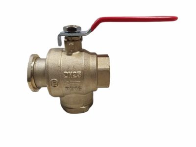 Zawór kulowy z filtrem magnetycznym i półśrubunkiem GW 1"x6/4" IMV