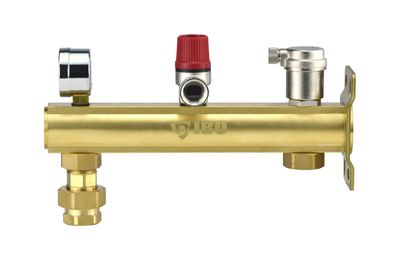 Grupa bezpieczeństwa C.W.U. 3/4" MGB Mosiężna 6 bar IBO