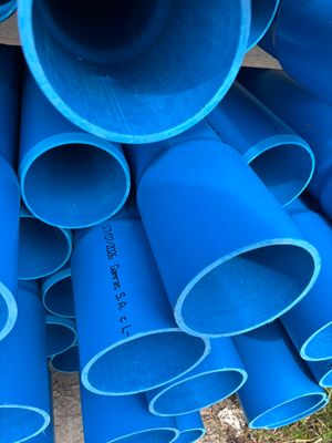 Rura studzienna pełna PVC-U 125x6,0 mm 5m do studni (Atest PZH)