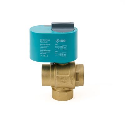 Zawór strefowy, kulowy z siłownikiem 2/3-punktowy 230V MIX 2 UNI CONTROL NB GW DN32 IBO