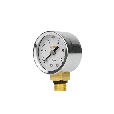 Manometr radialny (IGB) 1/4" fi 40mm, 0-10 bar