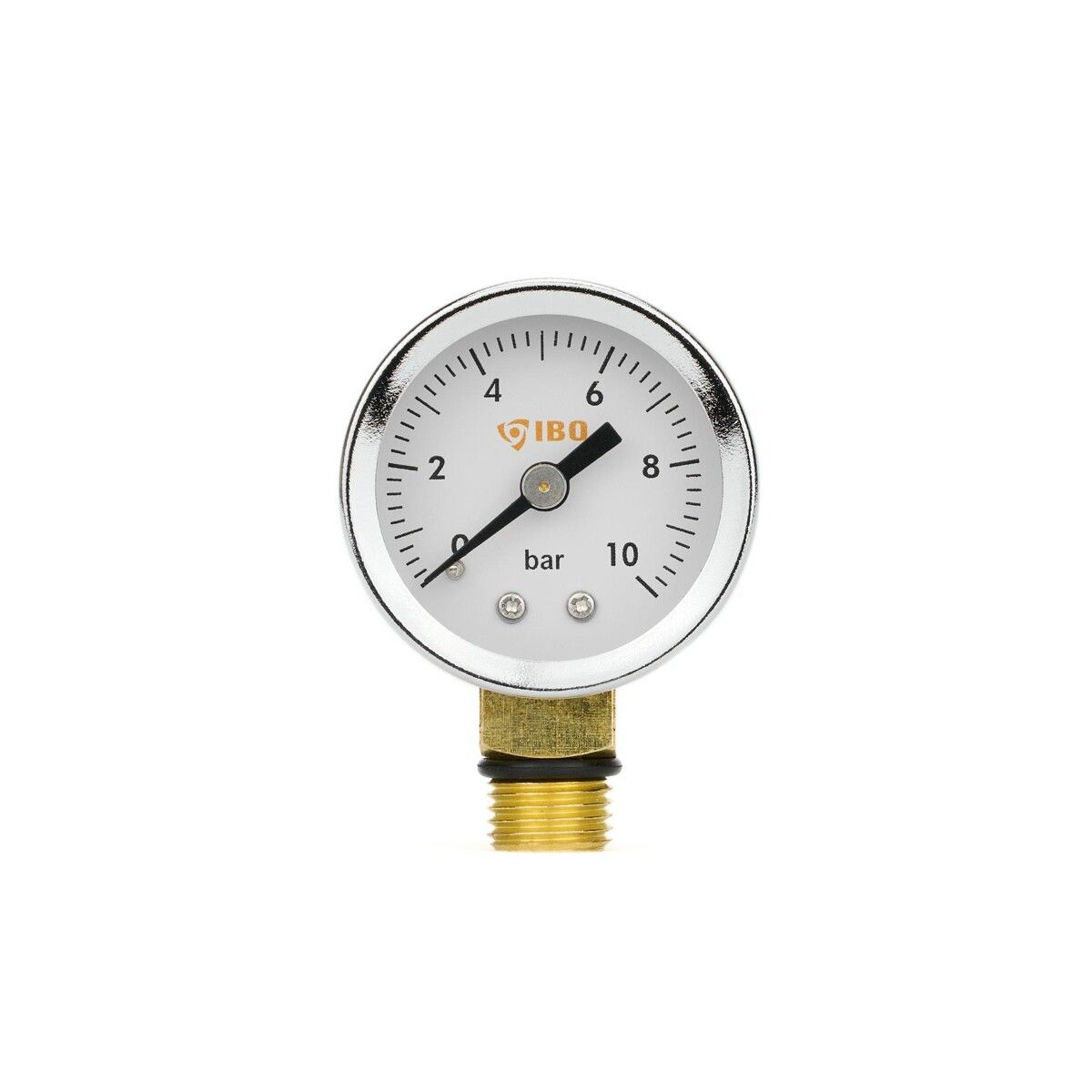 Manometr radialny (IGB) 1/4" fi 40mm, 0-10 bar