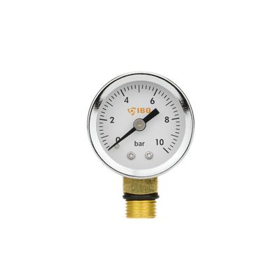 Manometr radialny (IGB) 1/4 Manometr radialny (IGB) 1/4" fi 40mm, 0-10 bar