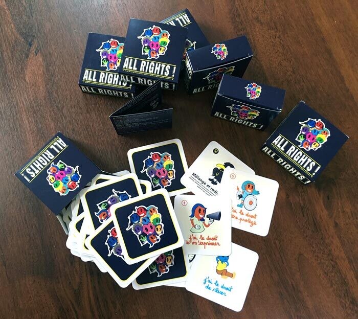 All Rights ! — La boîte de jeu