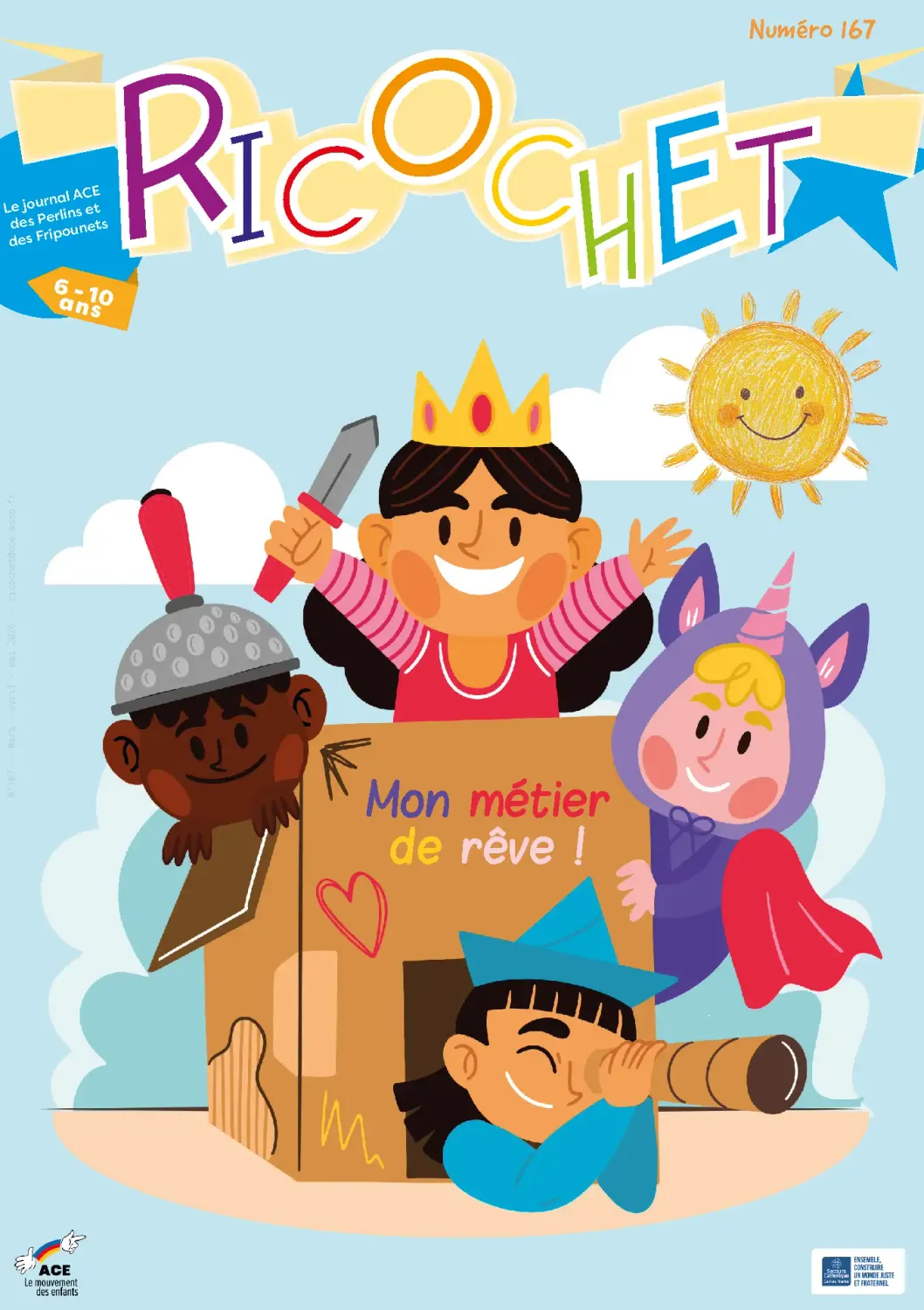 Revue Ricochet – 1 AN – 4 numéros