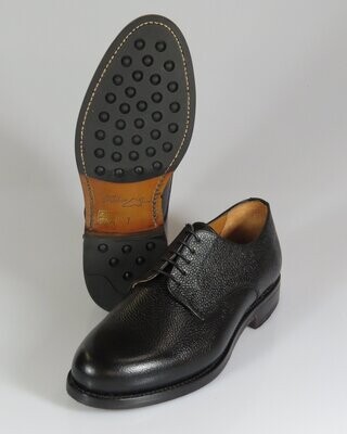 Glatter Derby schwarz Scotchgrain