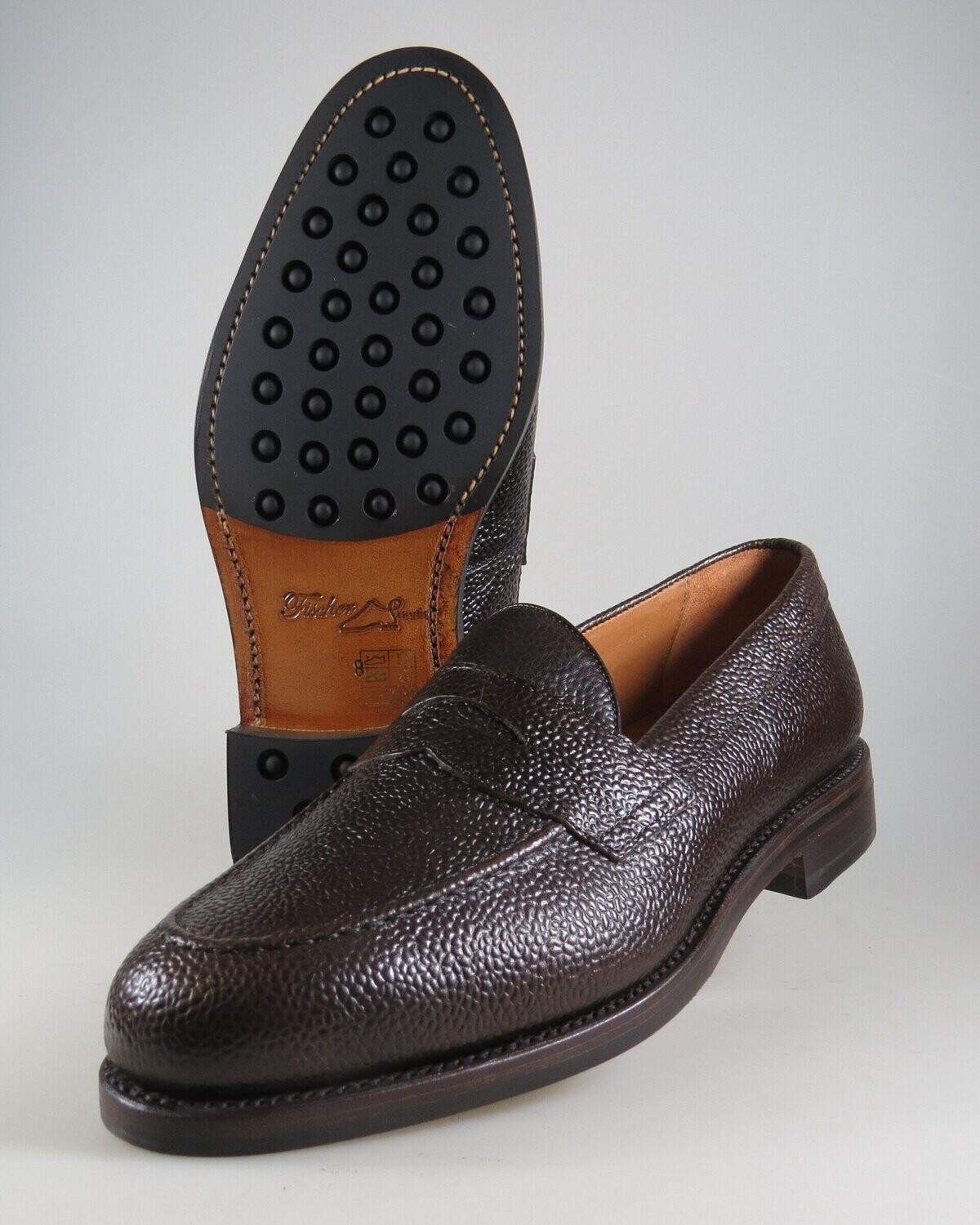 Loafer dunkelbraun Scotchgrain