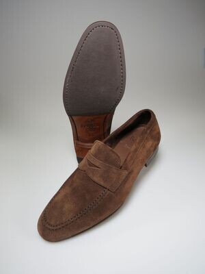 Loafer dunkelbraun Velours