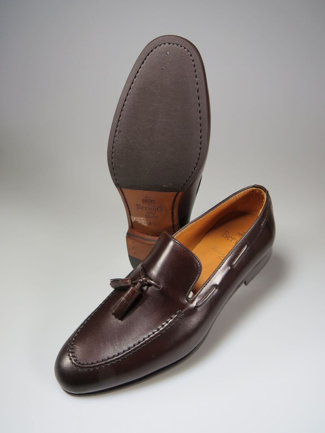Quastenloafer dunkelbraun