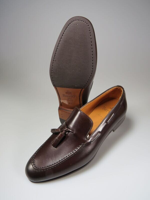 Quastenloafer dunkelbraun