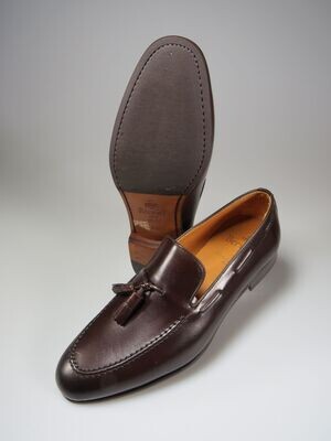 Quastenloafer dunkelbraun