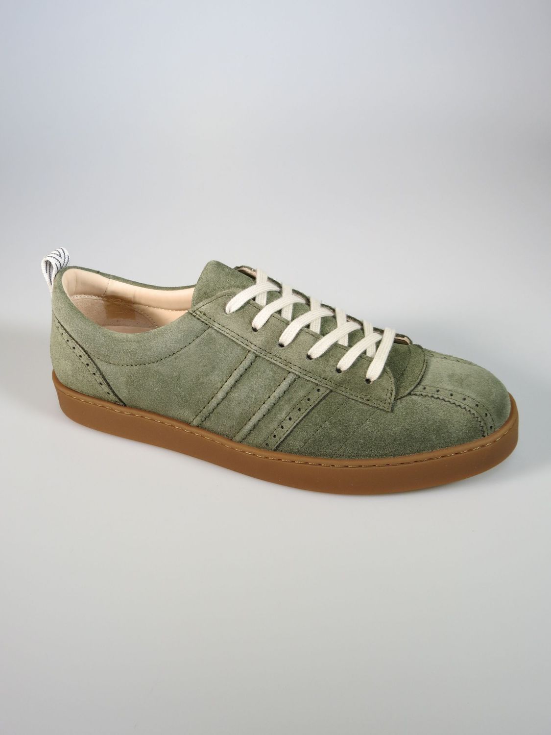 Sportschuhe grün Velours