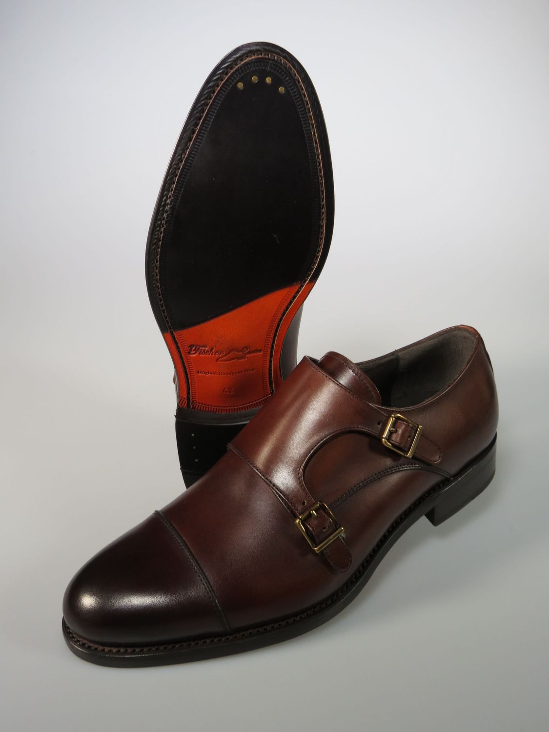 Schnallenschuhe dunkelbraun