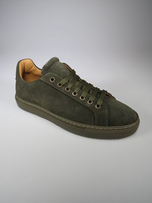 Sportschuhe grün Velours