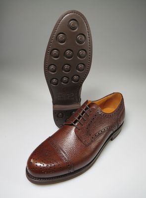 Wiener braun Scotchgrain