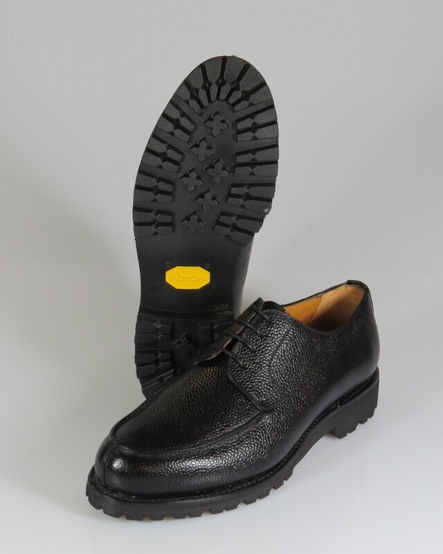 Norweger schwarz Scotchgrain mit Vibramsohle