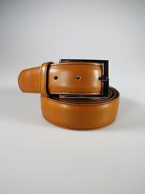 Ledergürtel hellbraun schmal