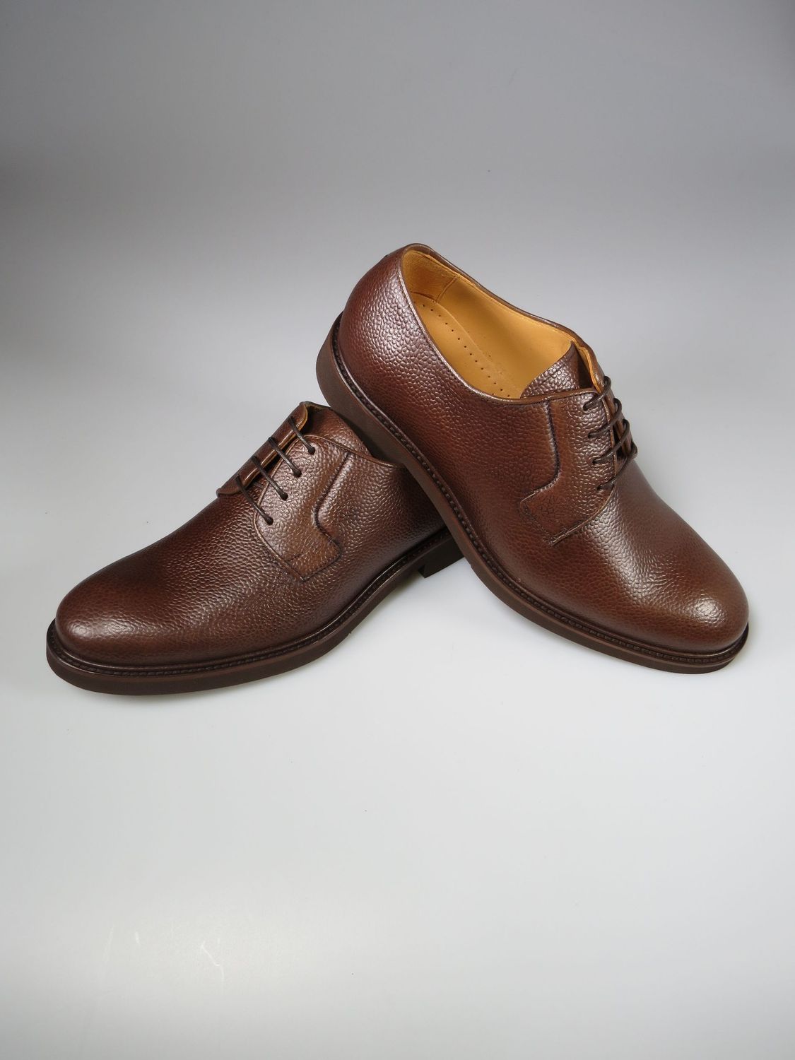 Glatter Derby braun Scotchgrain Glatter Derby braun Scotchgrain