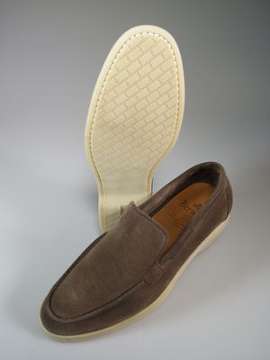 Loafer grau Velours