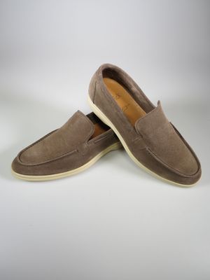 Loafer grau Velours