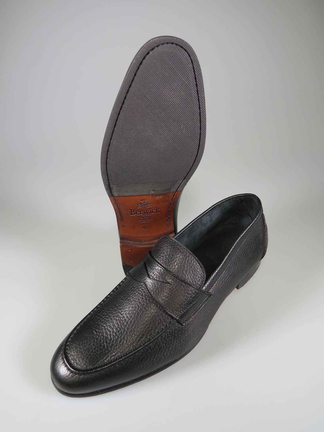 Loafer schwarz geprägt