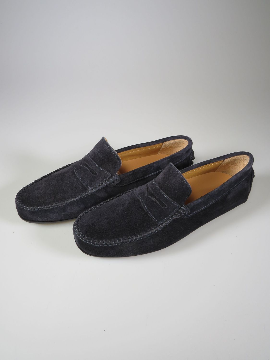 Loafer blau Velours