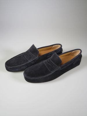Loafer blau Velours