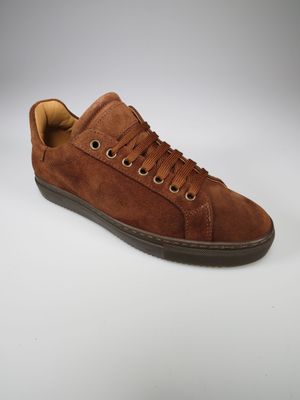 Sportschuhe braun Velours