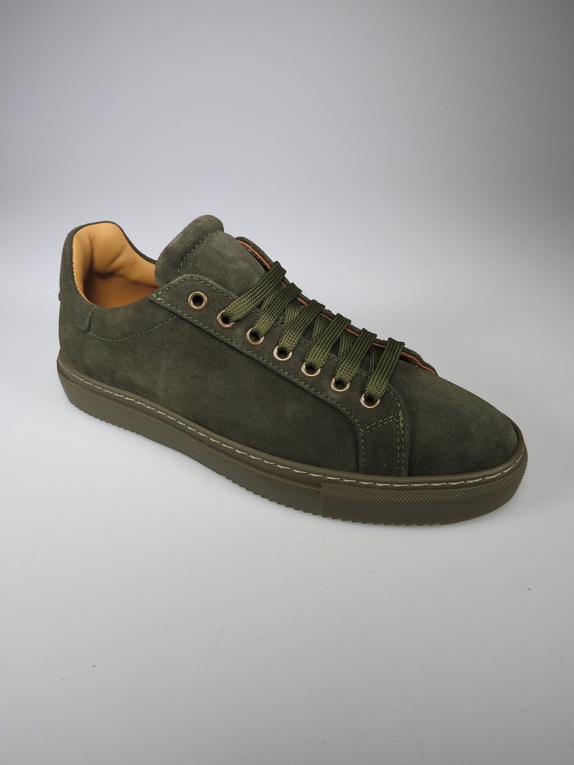 Sportschuhe grün Velours Sportschuhe grün Velours