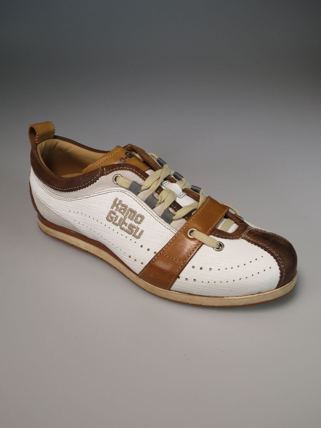 Sportschuhe weiß/braun