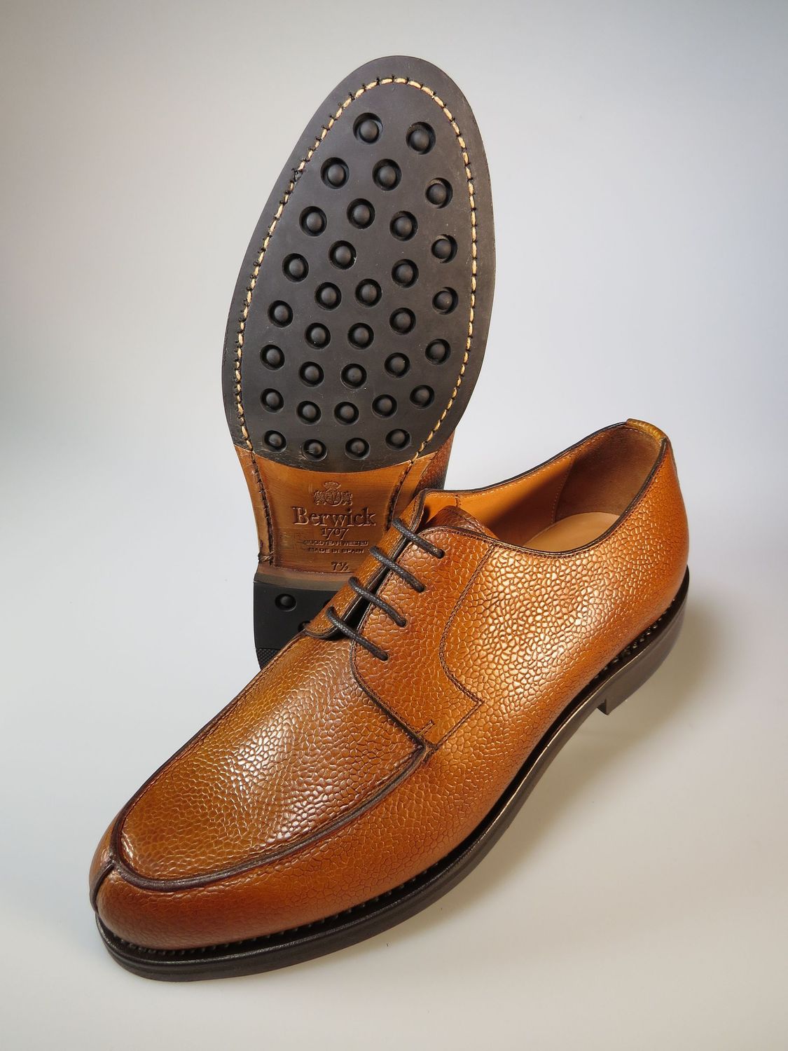 Norweger hellbraun Scotchgrain