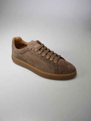 Sportschuhe taupe Velours Sportschuhe taupe Velours