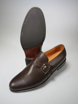 Schnallenschuhe dunkelbraun Schnallenschuhe dunkelbraun