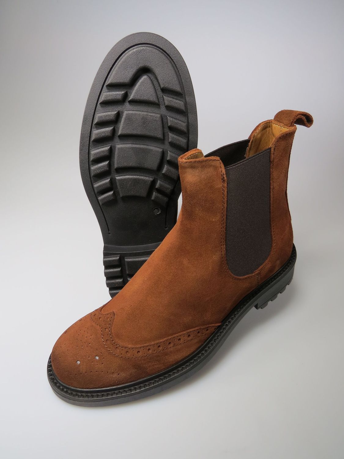 Chelsea Boots hellbraun Velours Chelsea Boots hellbraun Velours