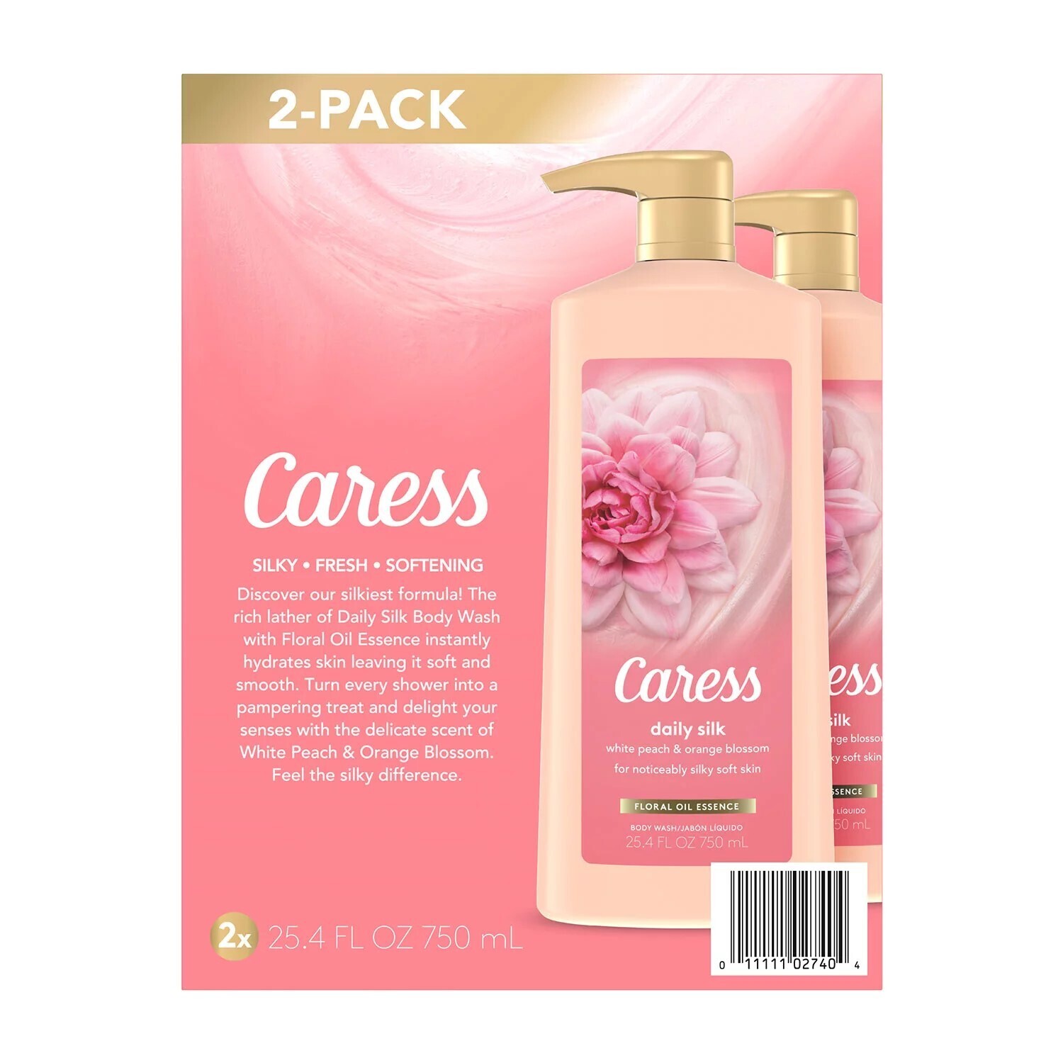 Caress Daily Silk Hydrating Body Wash (25.4 fl. oz., 2 pk.)