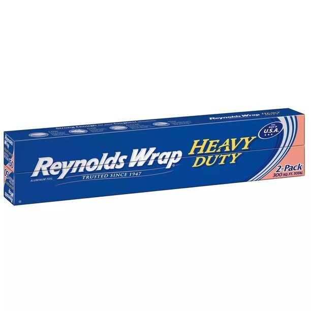 18 x 100' Extra Heavy Duty Aluminum Wrap Foil Roll 150 Square Foot - 4  Pack 
