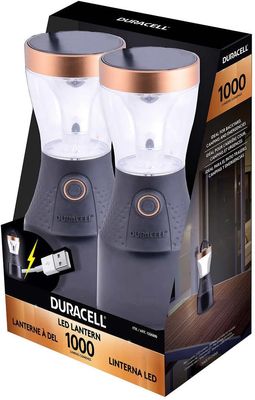 Duracell 1000 Lumen LED Lantern 2 Pack