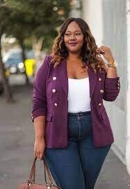 Blazer morada