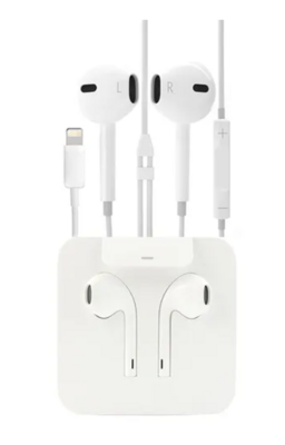 Lightning Headphones For Apple iPhone 7/8/X White
