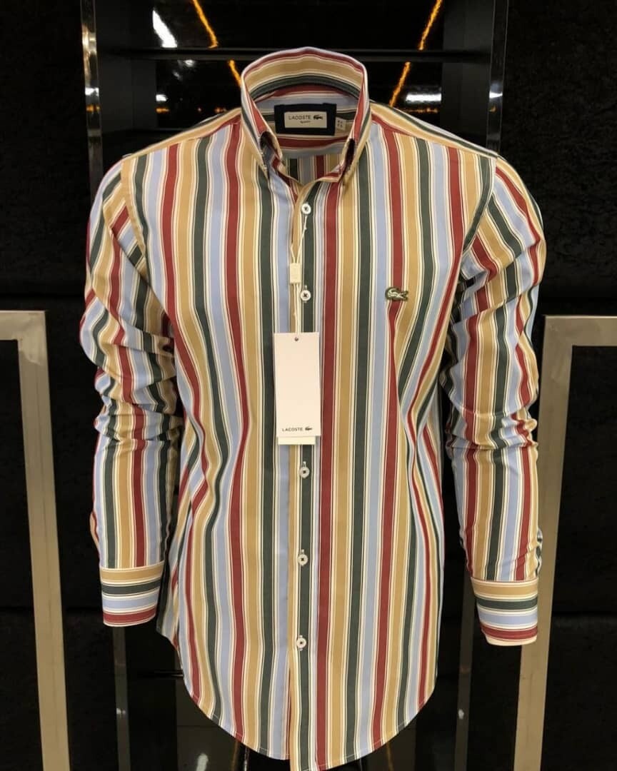 Chemise LACOSTE Colorée