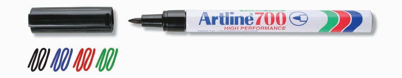 Fine Bullet Point Permanent Marker 0.7mm (Box-12)