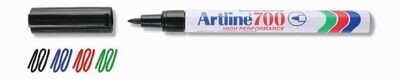 Fine Bullet Point Permanent Marker 0.7mm (Box-12)