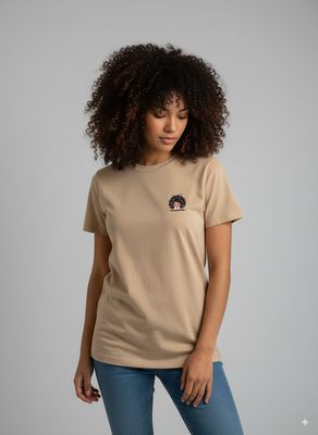 ​TnG Pocket Printed Tee - Curly Girl