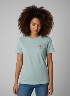 ​TnG Pocket Printed Tee - Pink Print