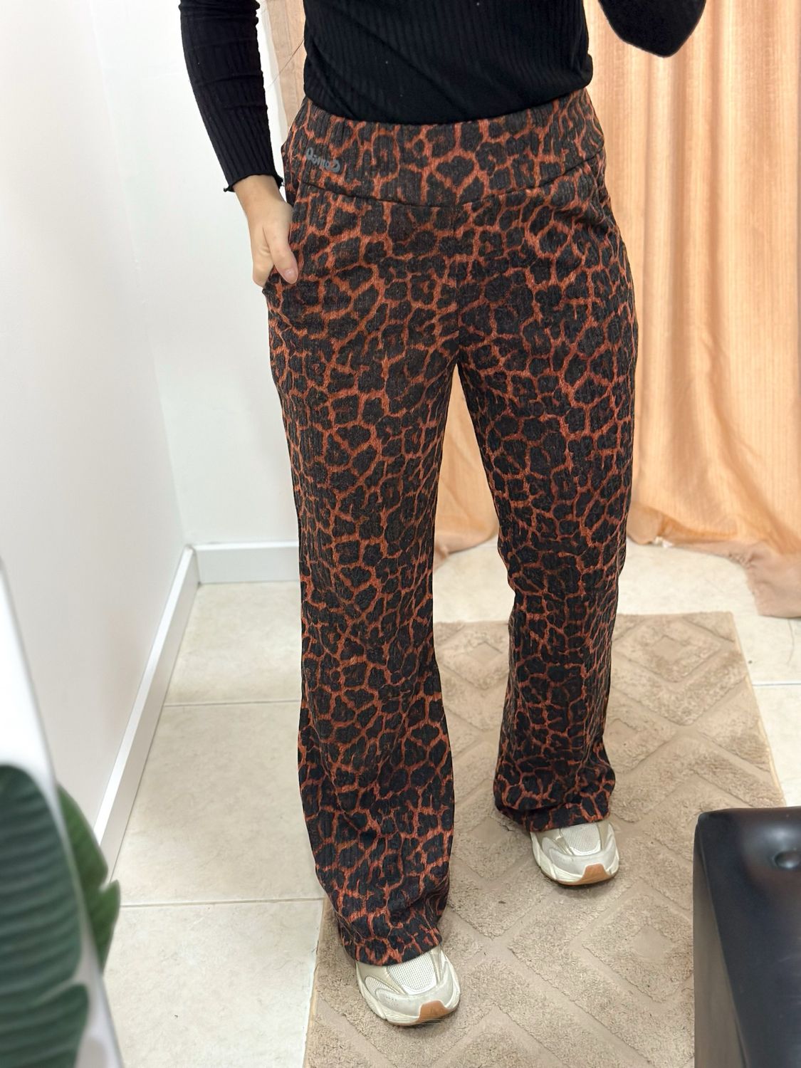 CALZA PRINT LADRILLO